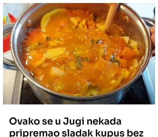 Ovako se u Jugi nekada pripremao sladak kupus bez mesa, mirisala bi cijela kuća