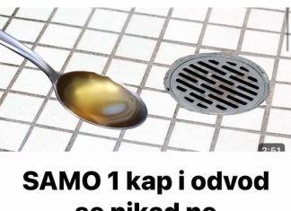 Sa samo jednom kapi, odvod ostaje bez začepljenja i neugodnih mirisa.