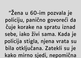 “Žena u 60-im pozvala je policiju…”