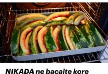 NIKADA ne bacajte kore lubenice: stavite ih u tepsiju i uključite pećnicu. Volio bih da sam ga prije probao!