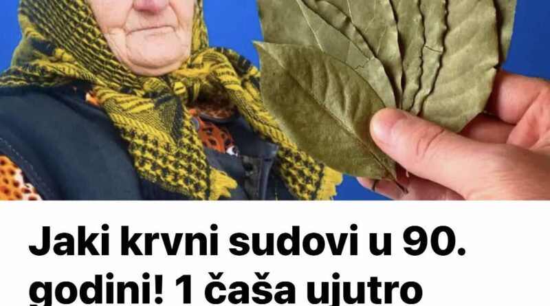 Jaki krvni sudovi u 90. godini! 1 čaša ujutro protiv mokraćne kiseline, za zdravo srce i jetru! - featured image Jaki krvni sudovi u 90. godini! 1 čaša ujutro protiv mokraćne kiseline, za zdravo srce i jetru! - featured image
