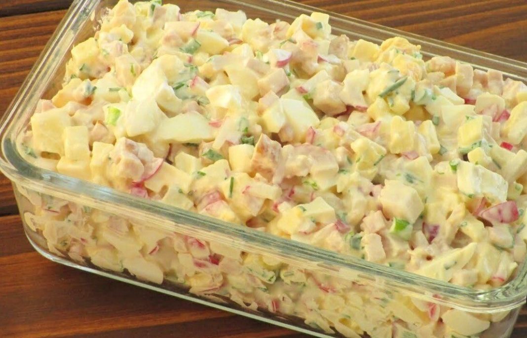 NAJUKUSNIJA NJEMAČKA SALATA…Može poslužiti i kao brzi obrok jer je prepuna proteina… - featured image NAJUKUSNIJA NJEMAČKA SALATA…Može poslužiti i kao brzi obrok jer je prepuna proteina… - featured image
