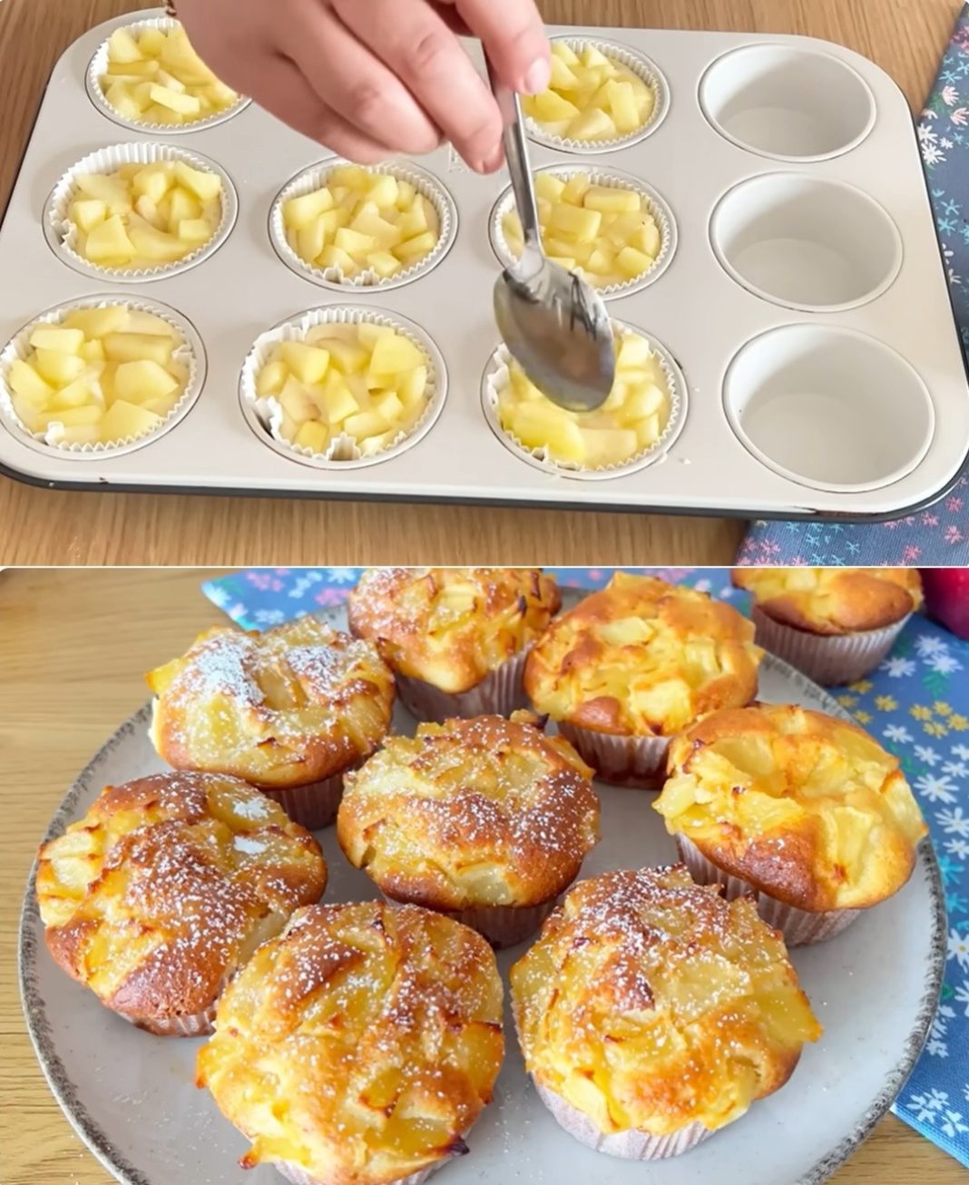 Ako imate 1 jabuku🍎1 jaje i brašno, ovaj desert možete napraviti za 5 minuta!🎄 - featured image Ako imate 1 jabuku🍎1 jaje i brašno, ovaj desert možete napraviti za 5 minuta!🎄 - featured image