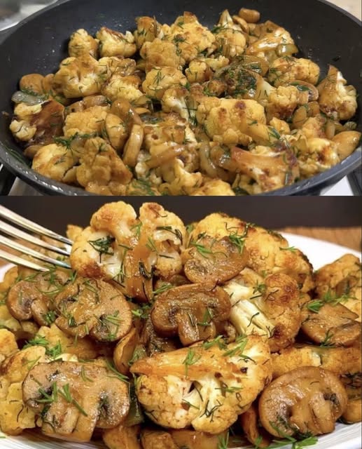 Prste da položeš!! Preukusan karfiol sa gljivama!! - featured image Prste da položeš!! Preukusan karfiol sa gljivama!! - featured image