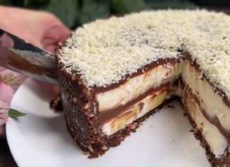 ČOKOLADNA TORTA SA KIKIRIKIJEM: Izgleda kao iz najbolje poslastičarnice, jednostavna je za pripremu, čak se i ne peče ČOKOLADNA TORTA SA KIKIRIKIJEM: Izgleda kao iz najbolje poslastičarnice, jednostavna je za pripremu, čak se i ne peče - featured image