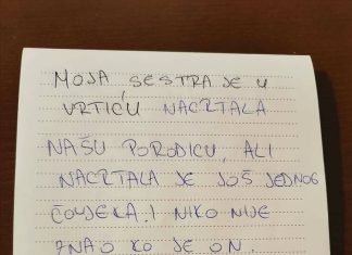 MOJA SESTRA JE U VRTIĆU NACRTALA NAŠU PORODICU, Ali Nacrtala Je I NEPOZNATOG ČOVJEKA: Kad Je Teta Pitala Ko Je On, SESTRA JE REKLA… MOJA SESTRA JE U VRTIĆU NACRTALA NAŠU PORODICU, Ali Nacrtala Je I NEPOZNATOG ČOVJEKA: Kad Je Teta Pitala Ko Je On, SESTRA JE REKLA… - featured image