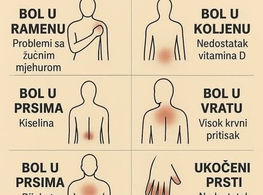 K0JI B0L P0VEZATI SA ČIM.. ŠTA VAŠ B0L G0V0RI 0 VAŠEM ZDRAVLJU - featured image K0JI B0L P0VEZATI SA ČIM.. ŠTA VAŠ B0L G0V0RI 0 VAŠEM ZDRAVLJU - featured image